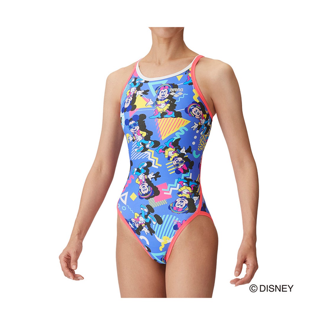 arena 【ディズニー】“ミッキー” と “ミニー”トレーニングワンピース