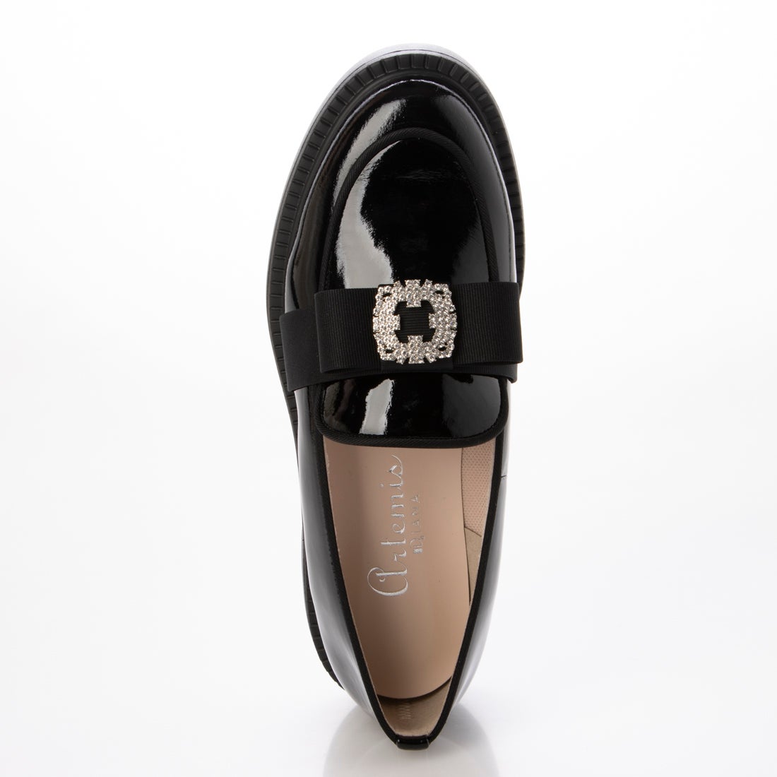 アルテミス バイ ダイアナ artemis by DIANA ビジューリボン 厚底