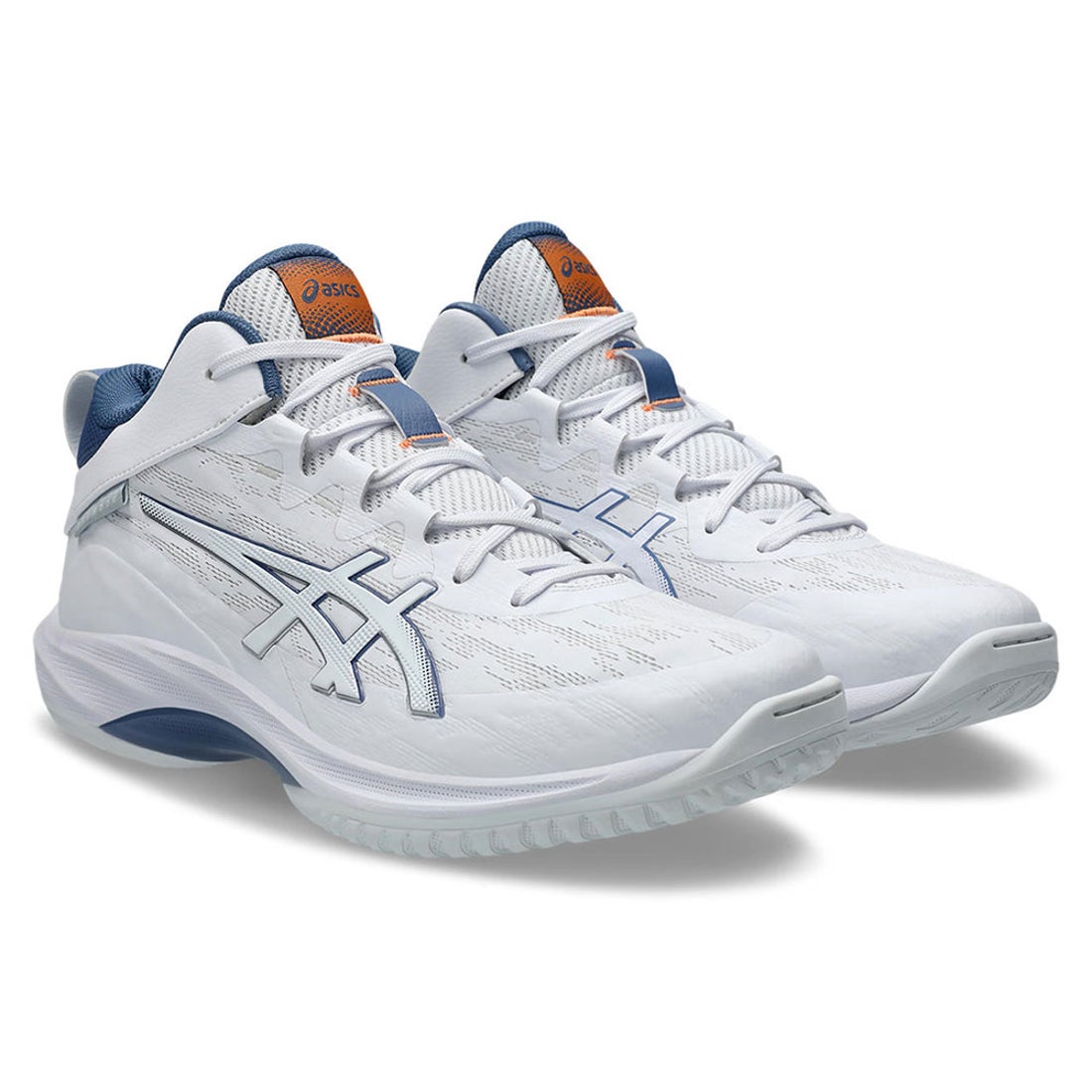 ASICS アシックス GELHOOP V17【EXTRA WIDE】 （White/Denim Blue(102