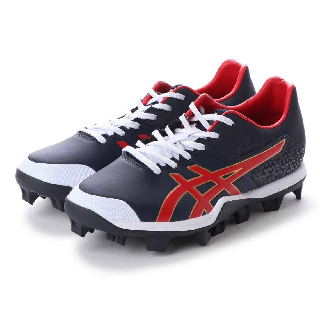 ASICS 野球 スパイク ジャパンスピード 29センチ ブラック/レッド
