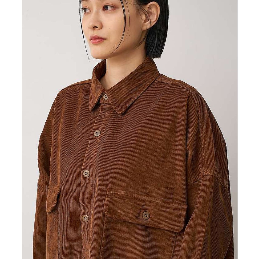 60'S BRONGO LACE-UP コーデュロイ シャツ 60'S BRONGO LACE-UP