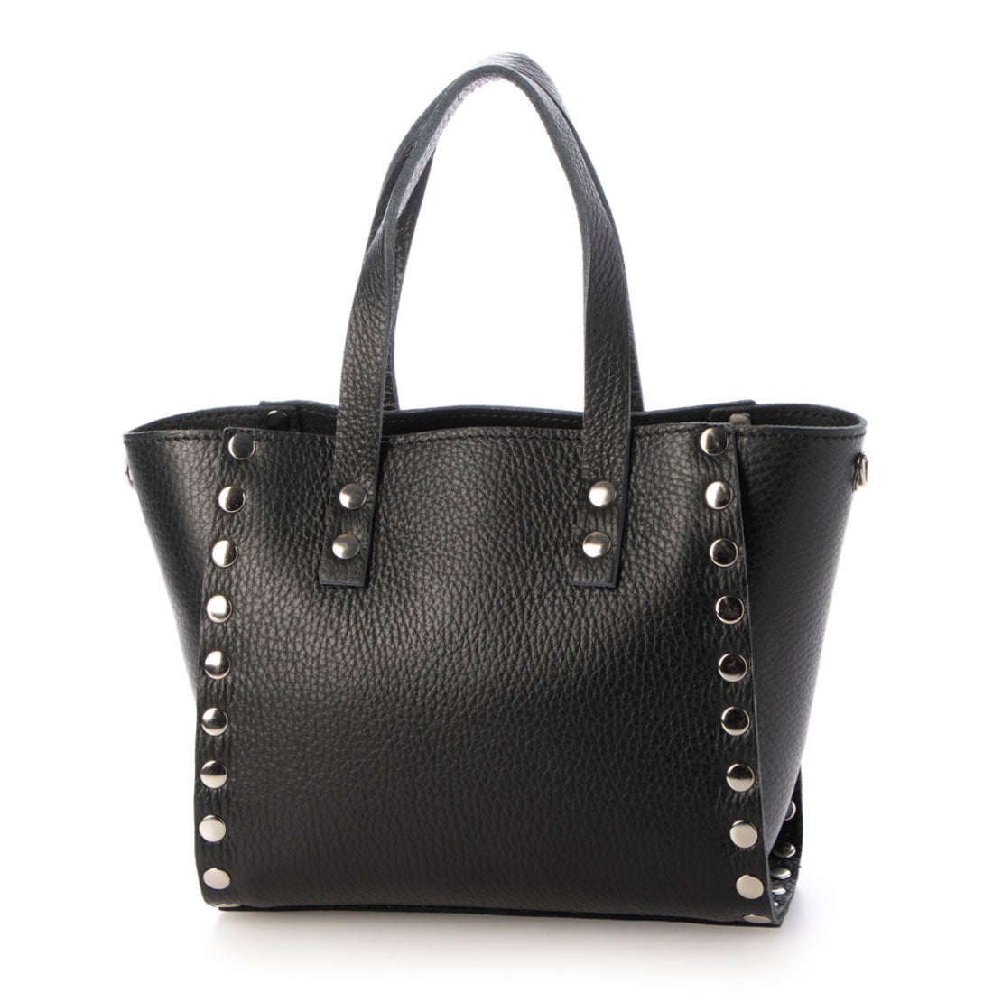 MADE IN ITALY】オウレンティ AULENTTI スタッズ2wayショルダーバッグ