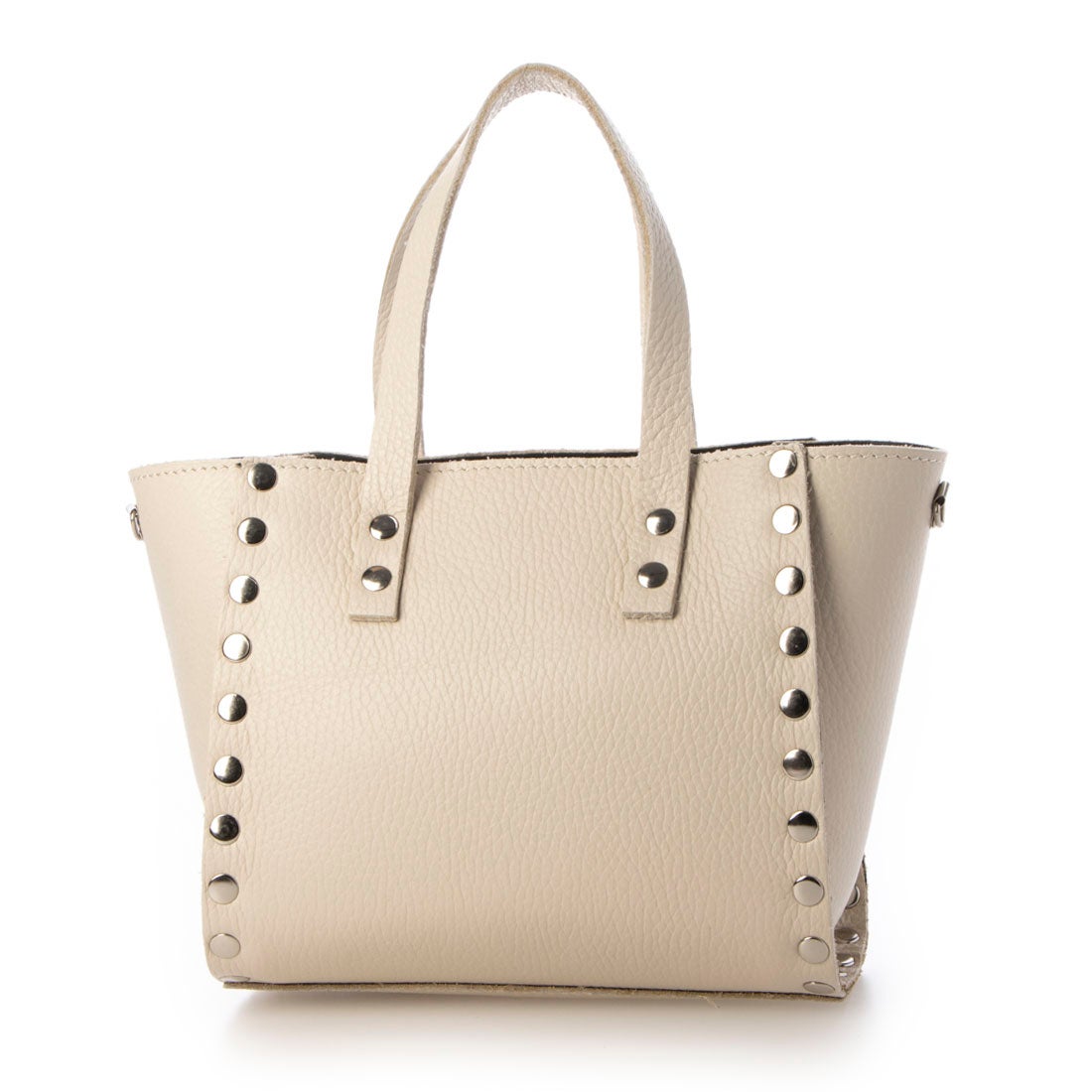 MADE IN ITALY】オウレンティ AULENTTI スタッズ2wayショルダーバッグ