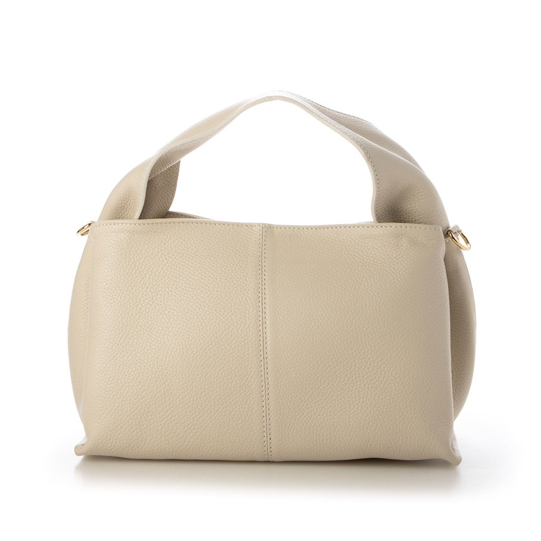 MADE IN ITALY】オウレンティ AULENTTI レザー2wayハンドバッグ （オフ