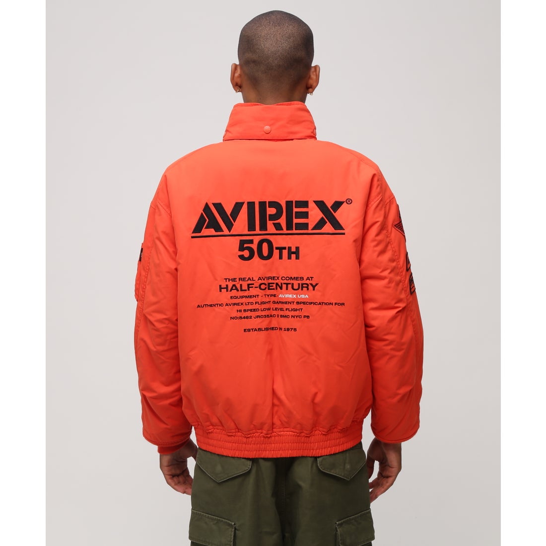 アヴィレックス AVIREX 《50th Anniversary》NYLON STAND BLOUSON