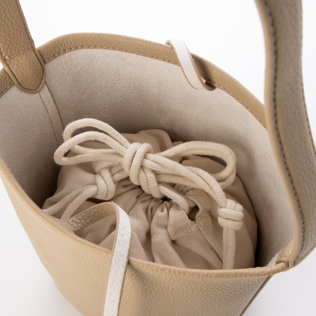 ベース BASE バケツ型 トートバッグ （ベージュ） -靴＆ファッション