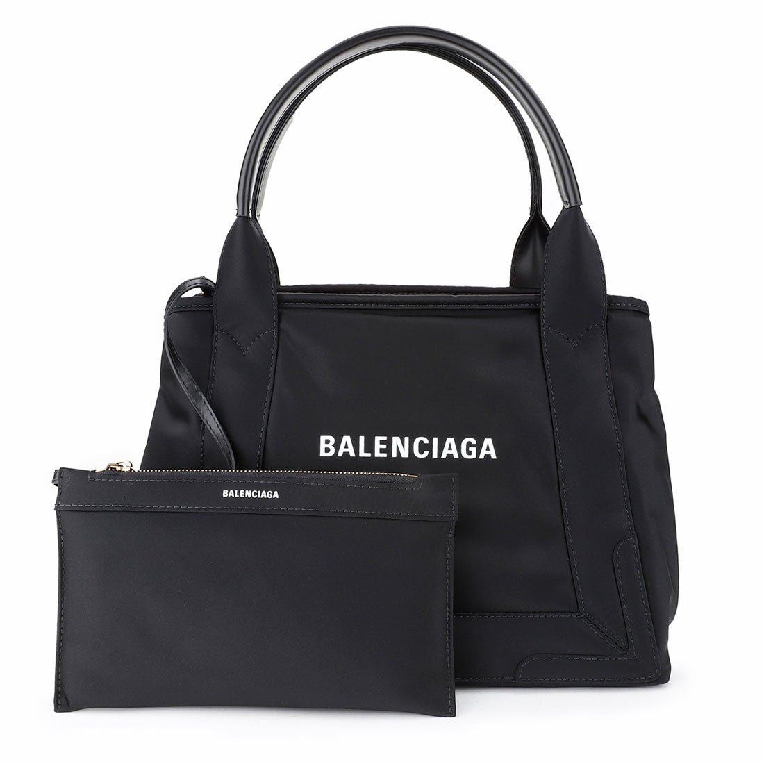 バレンシアガ BALENCIAGA トートバッグ ネイビー カバス TOTE BAG