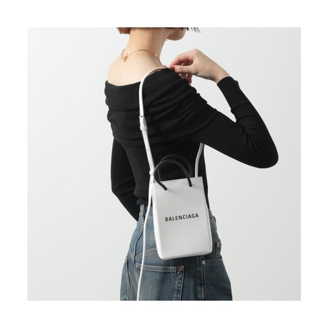 バレンシアガ BALENCIAGA BALENCIAGA フォンケース SHOPPING PHONE