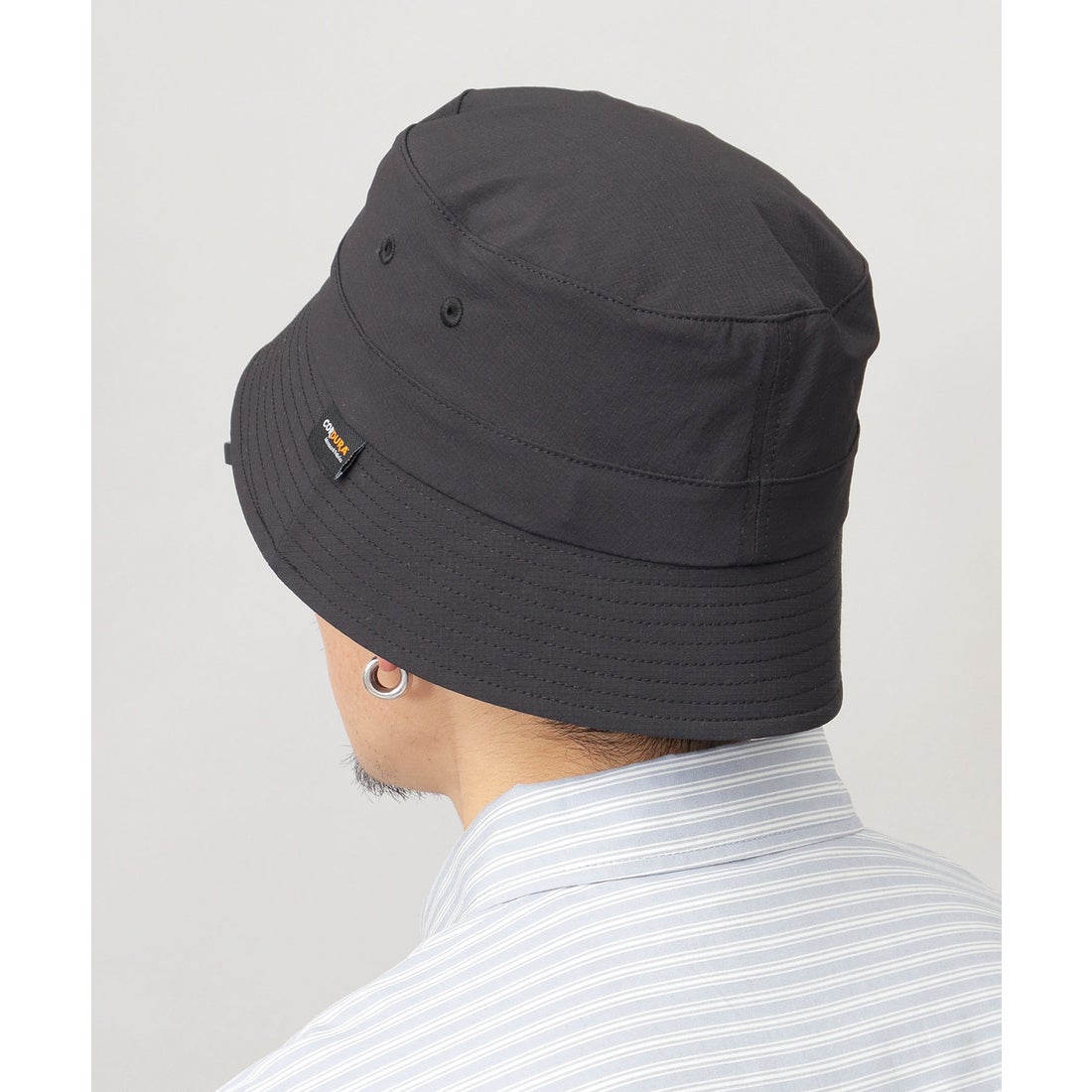 ベーシックエンチ Basiquenti バケットハット メンズ 帽子 撥水 ダウン