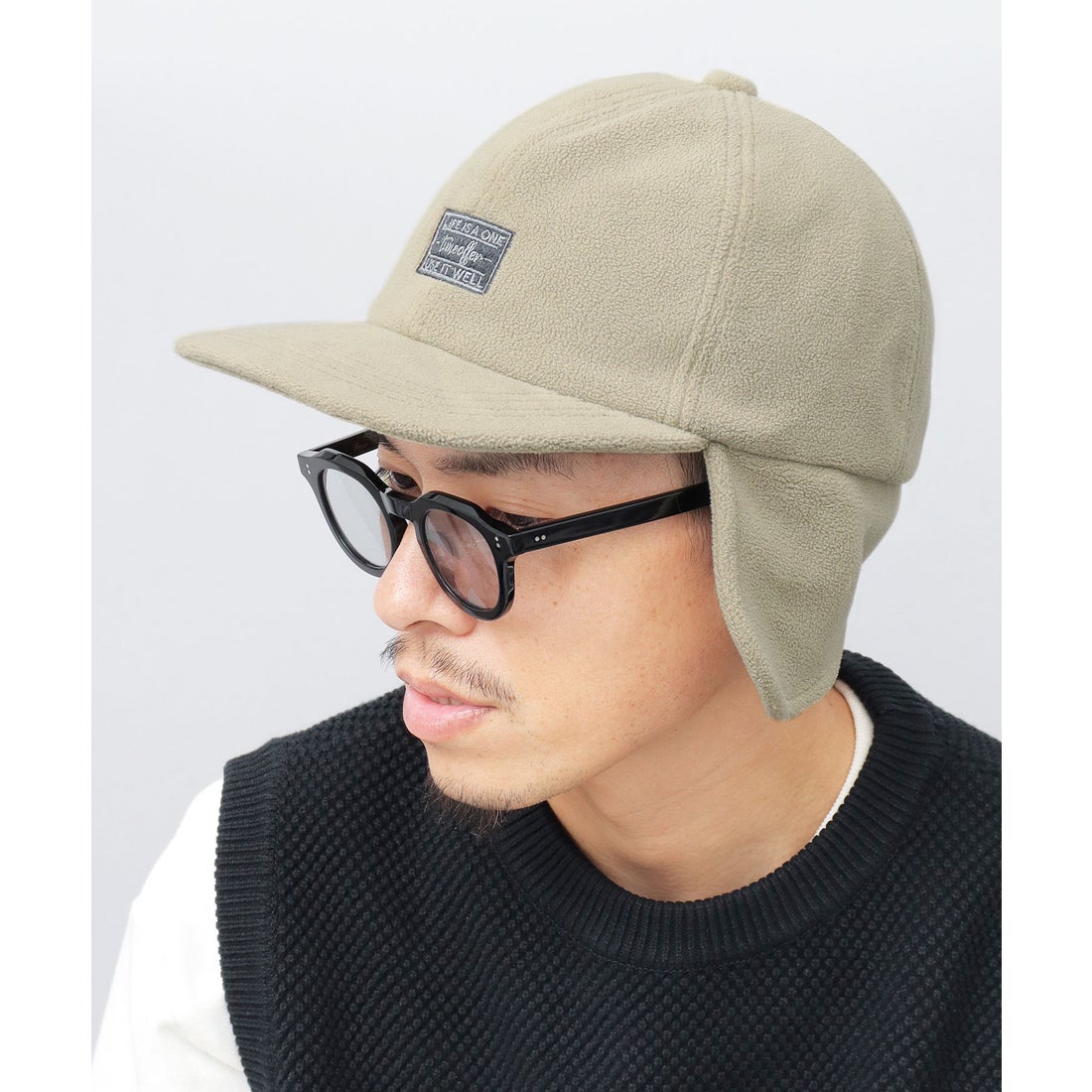 ベーシックエンチ Basiquenti フリース イヤーフラップ BBキャップ 耳