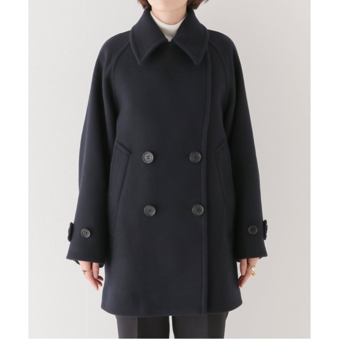 ヴェルメイユ パー イエナ VERMEIL par iena Super140s 起毛メルトンP