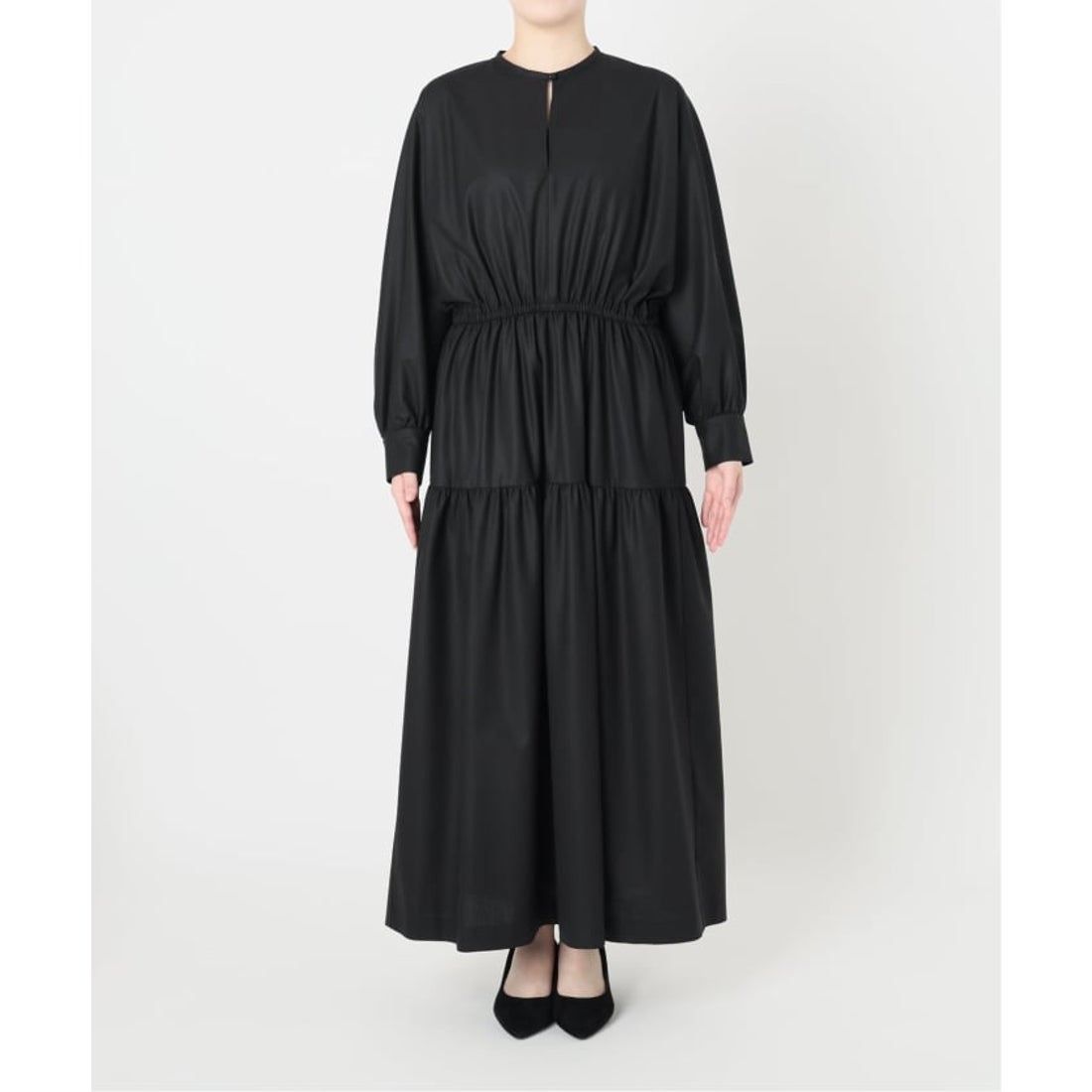 ヴェルメイユ パー イエナ VERMEIL par iena ティアードワンピース