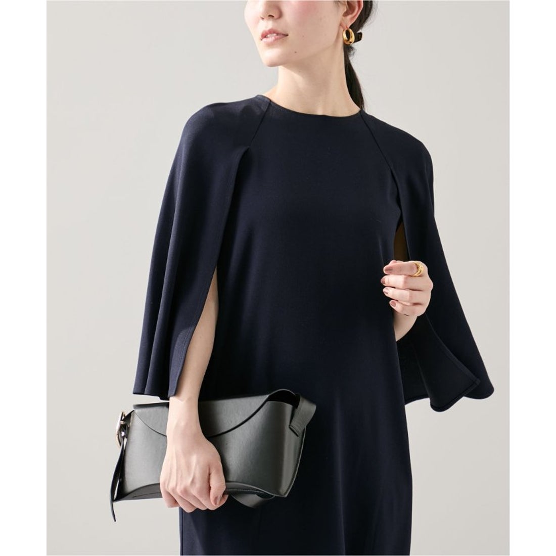 ヴェルメイユ パー イエナ VERMEIL par iena ACEPOLYバックサテン