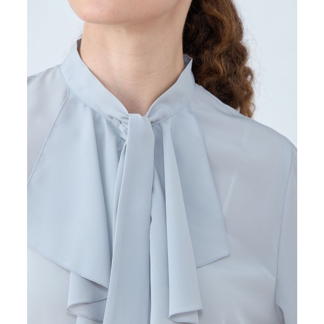 ボールジィ Ballsey クリアデシン フリルボウタイブラウス （69