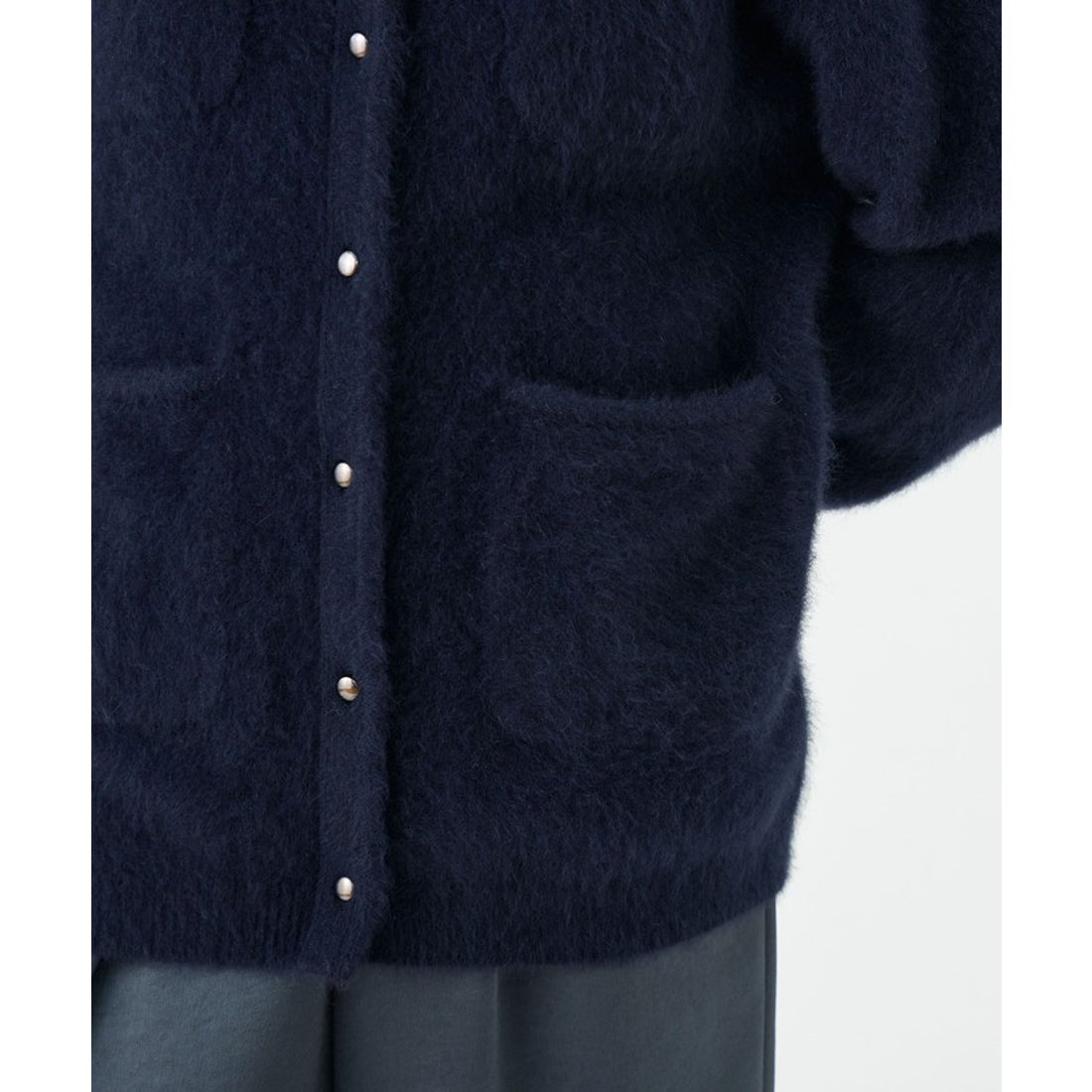 ボールジィ Ballsey フォックスヤク クルーネックカーディガン （45