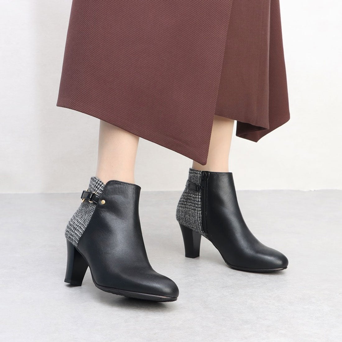 本革 / 日本製】 バークレー BARCLAY ショートブーツ （BO） -靴