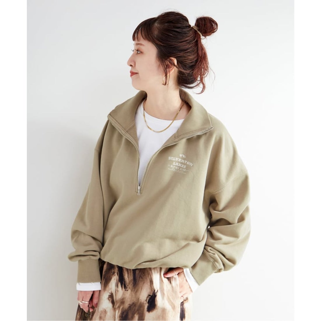 ベーセーストック B.C STOCK ウォッシャブル / ハーフジップテリー