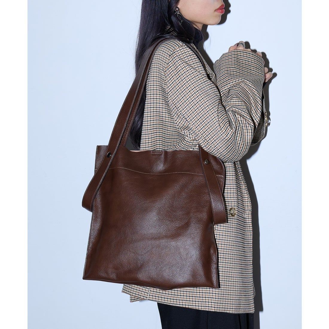 ビュレ Beau're カウレザー 2デザイン ハンドル 薄マチ A4 トート B