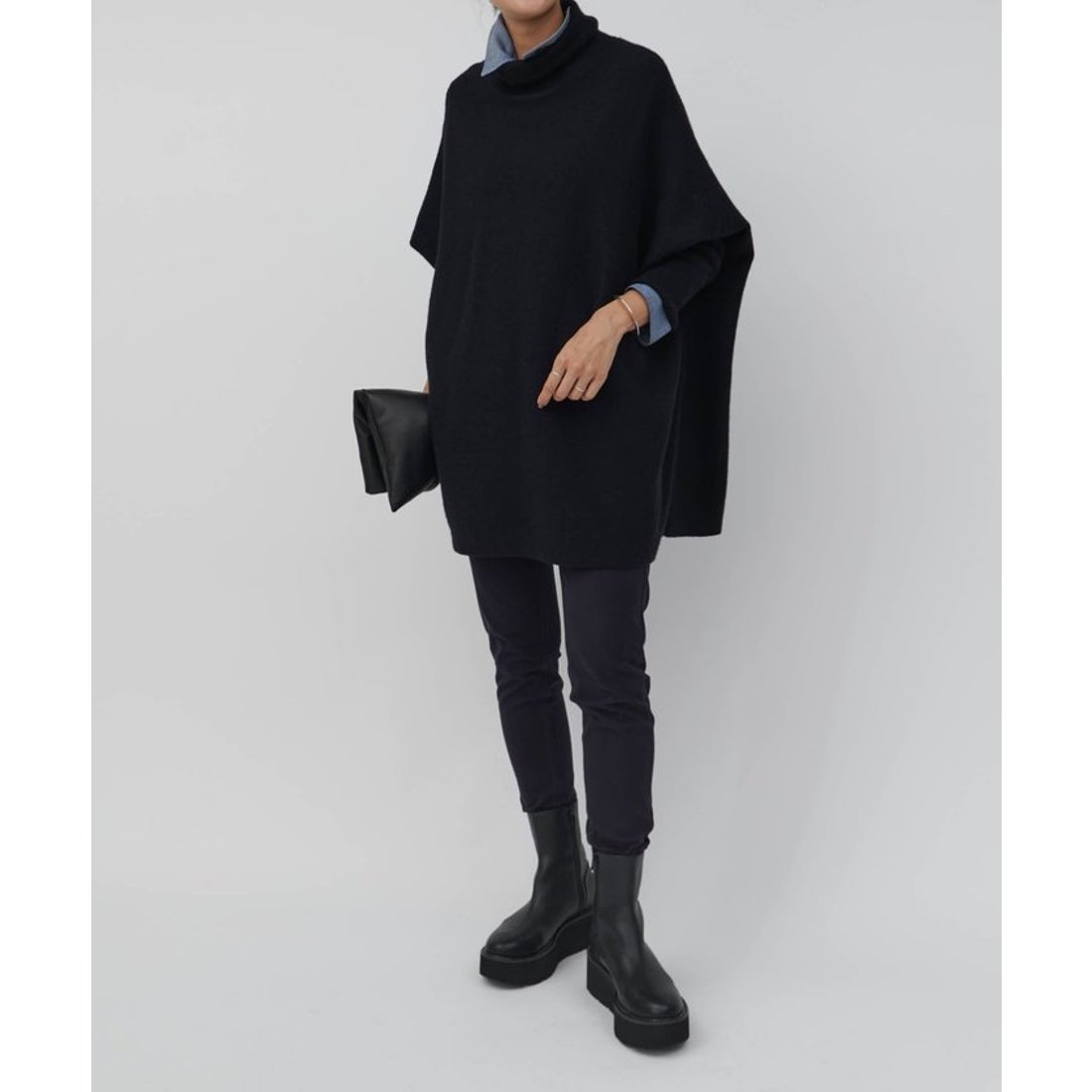 ビアズリー BEARDSLEY 《近日予約開始》レザーミドルブーツ （black