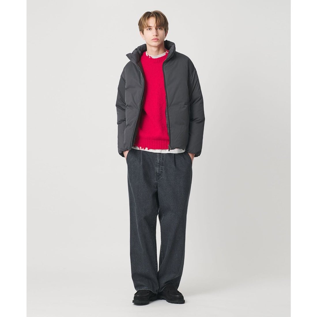 BEAUTY&YOUTH UNITED ARROWS 小松マテーレ スタンドカラー ダウン