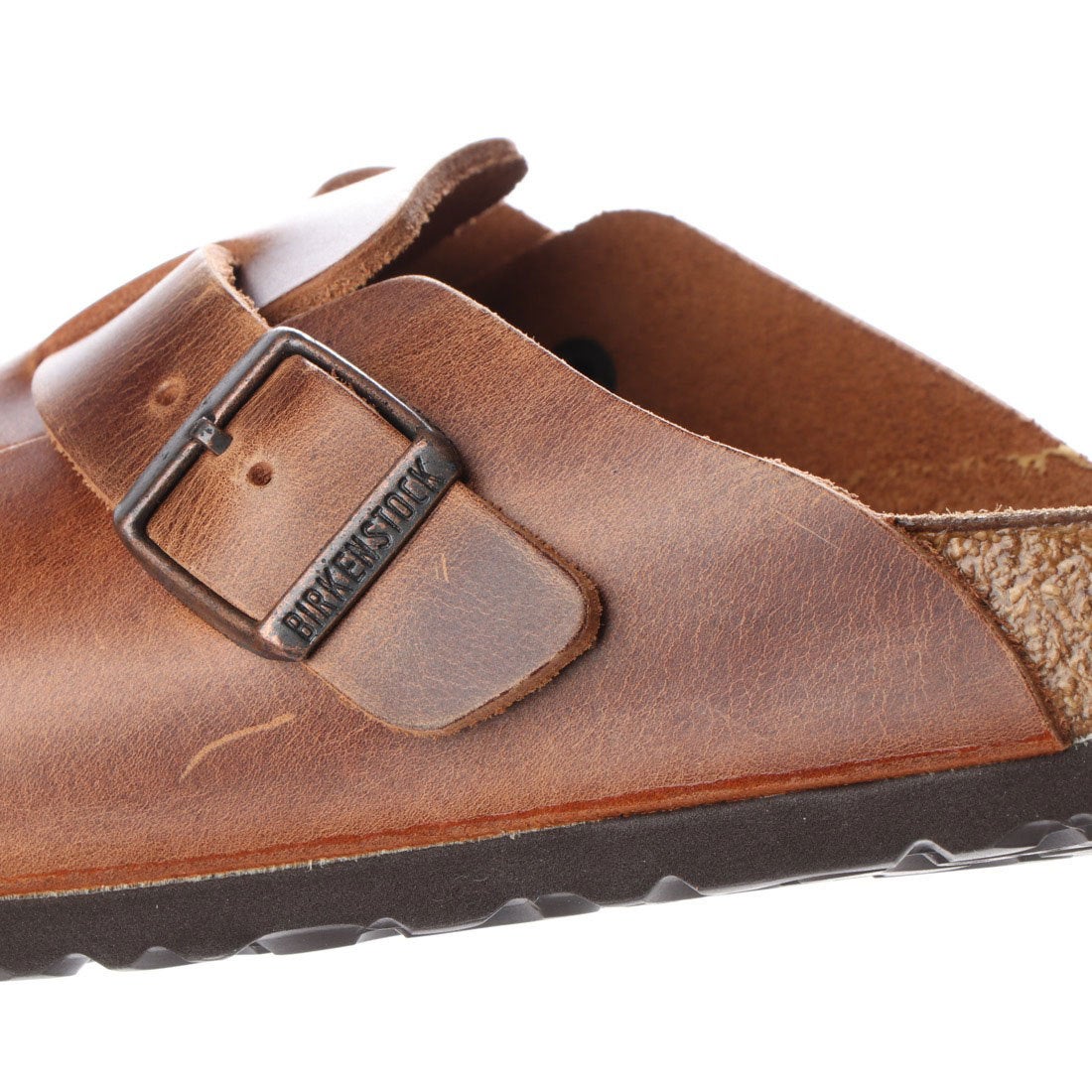 ビルケンシュトック BIRKENSTOCK ボストン 天然皮革 [細幅タイプ
