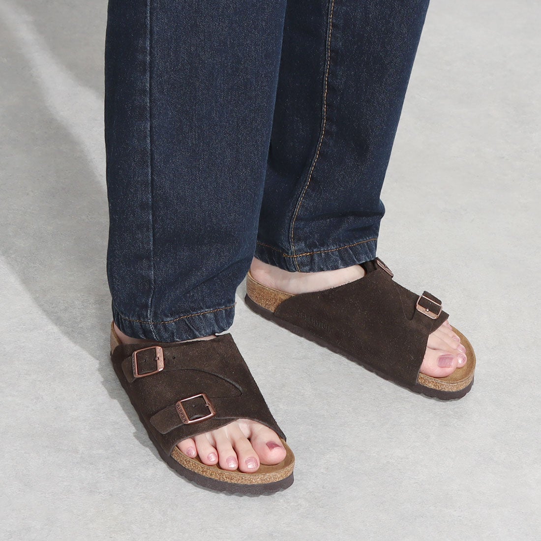 ビルケンシュトック BIRKENSTOCK Zurich Suede【ナロー幅】 （モカ