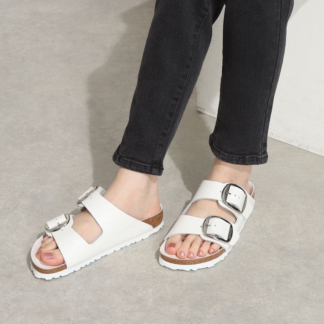 ビルケンシュトック BIRKENSTOCK Arizona Big Buckle Natural Leather