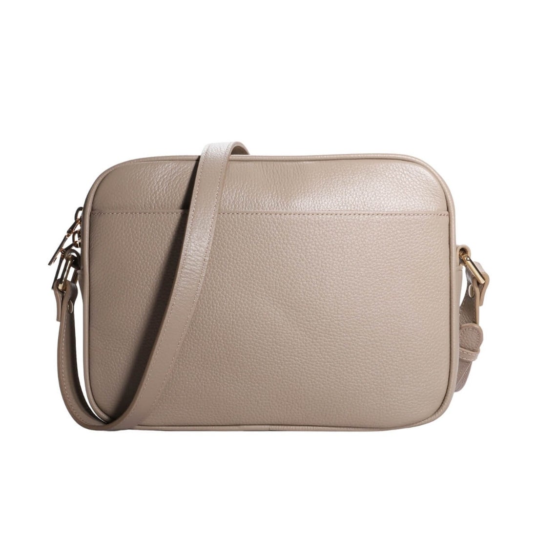 本革 ミニショルダーバッグ / Ines - イネス -（グレージュ） -BLUE