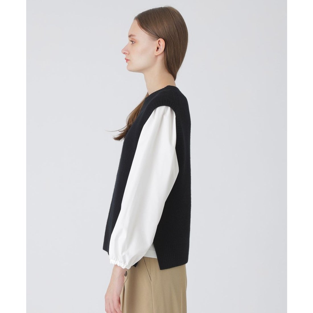 ブルーレーベルクレストブリッジ BLUE LABEL CRESTBRIDGE ブラウス付き