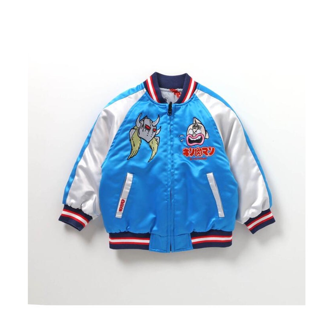ブリーズ BREEZE 【キン肉マンコラボ】スーベニアスカジャン （ブルー