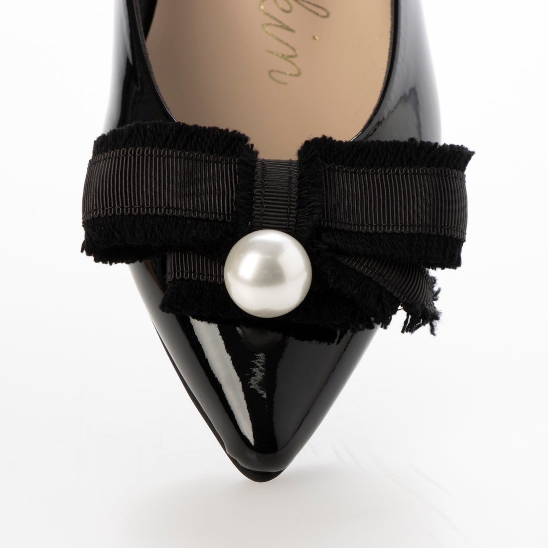 ブリジット バーキン Bridget Birkin パールリボンポインテッド