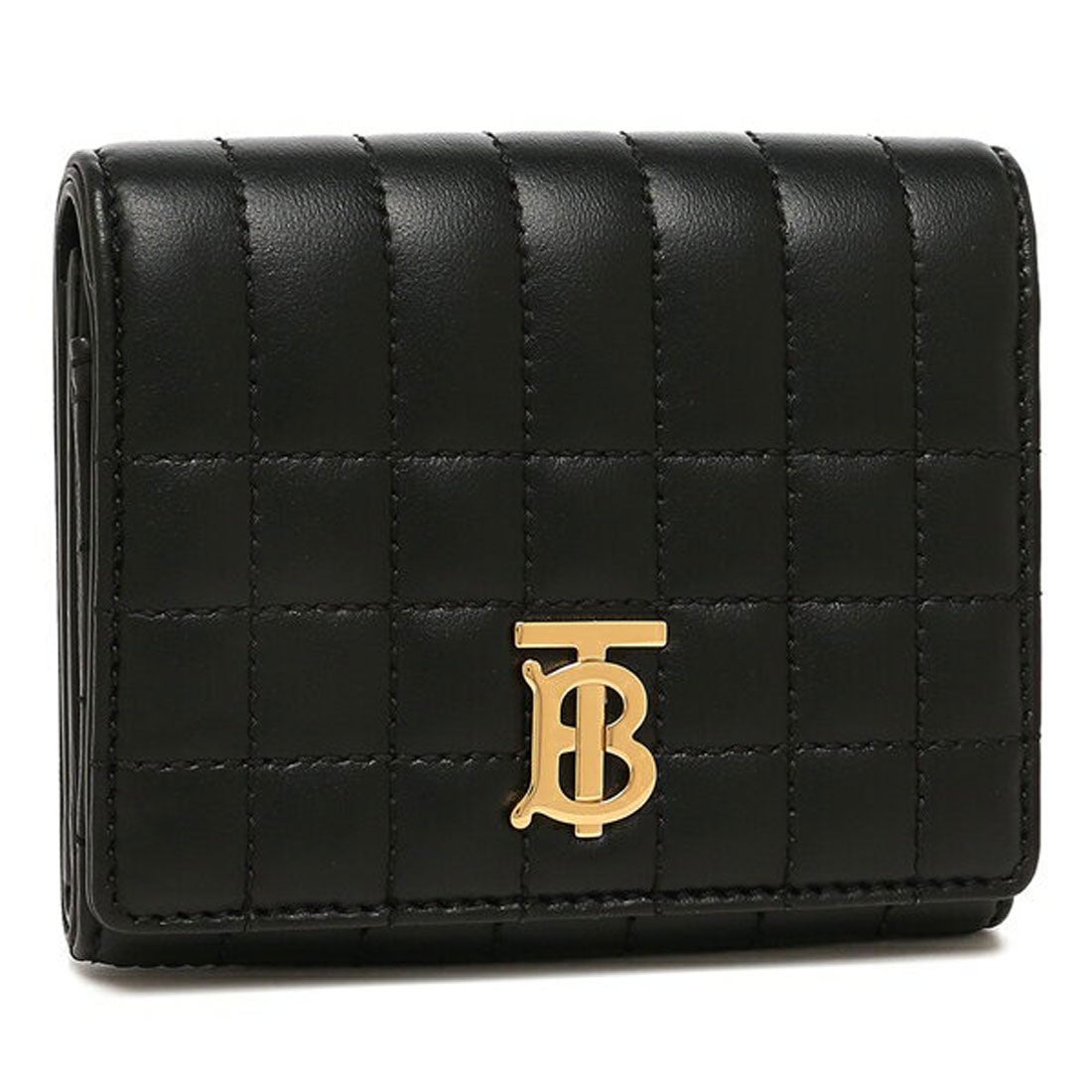 バーバリー BURBERRY 二つ折り財布 ローラ コンパクト財布 ブラック