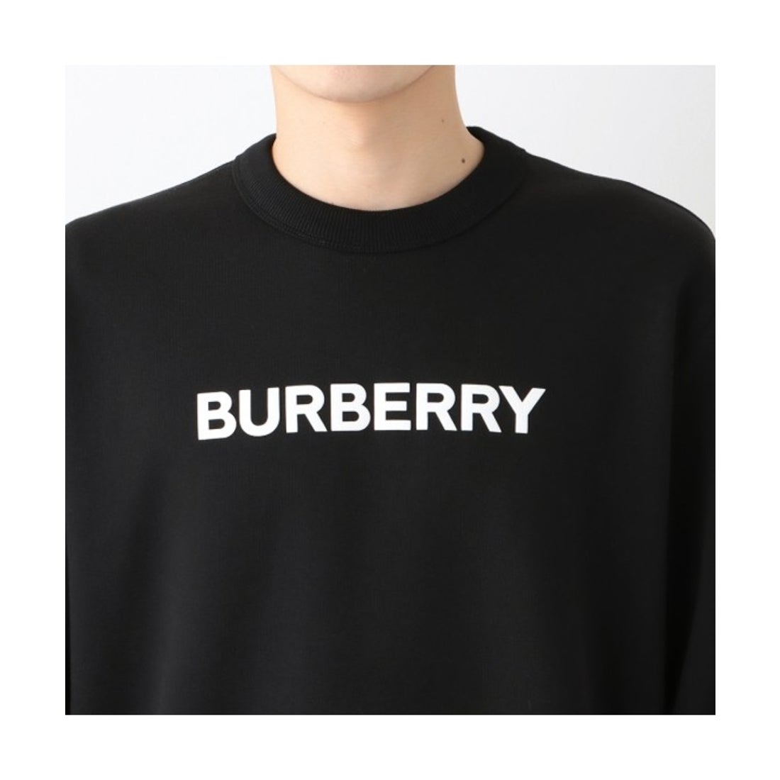 バーバリー BURBERRY スウェットシャツ プルオーバー ブラック メンズ