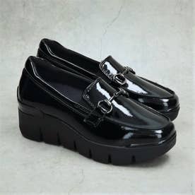 ブソラ bussola 撥水グリップソールビットローファー （ブラック