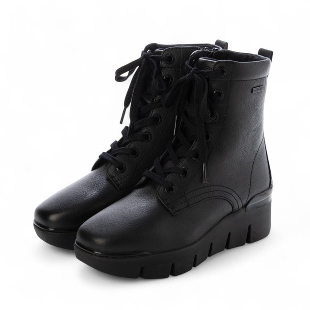 ブソラ bussola 撥水ストレッチショートブーツ （ブラック