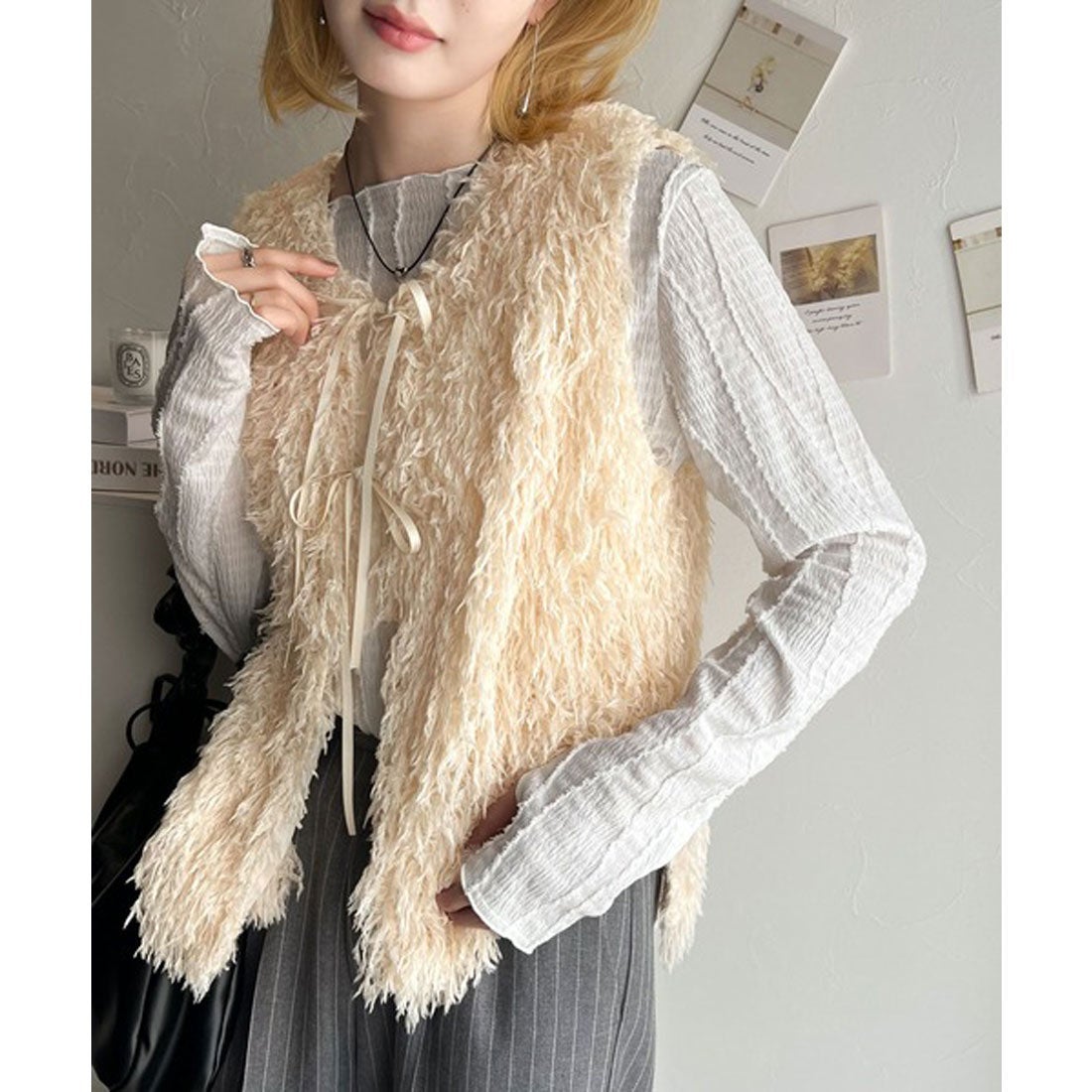 クラシカルエルフ Classical Elf パッと目を惹く華やかコーデに。前後