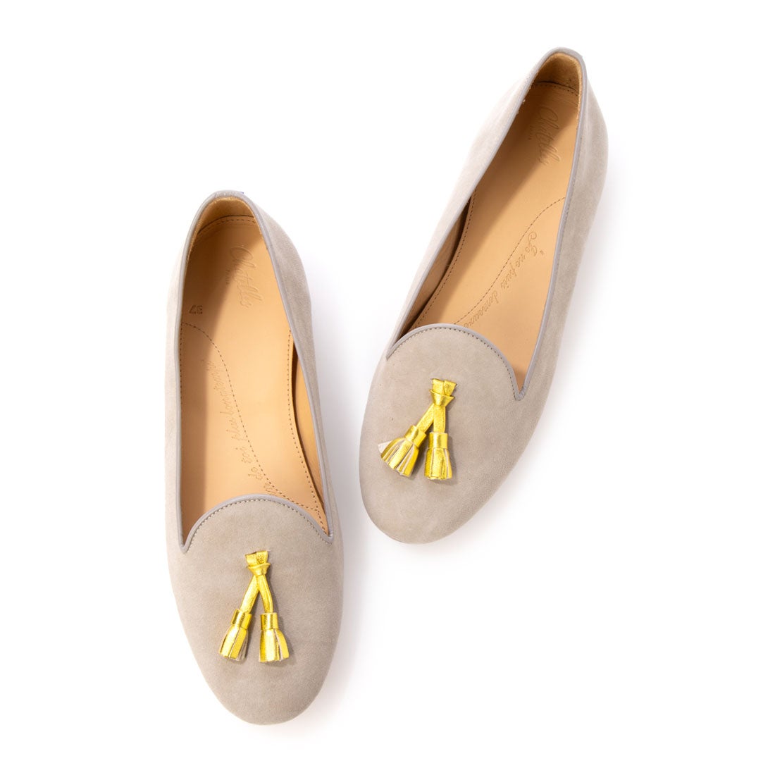 シャテル Chatelles Francois Pietra Tassels （Pietra（ライトグレー