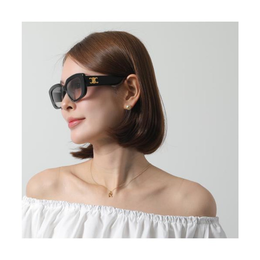 セリーヌ CELINE CELINE サングラス TRIOMPHE 04 4S216CPLB CL40216U