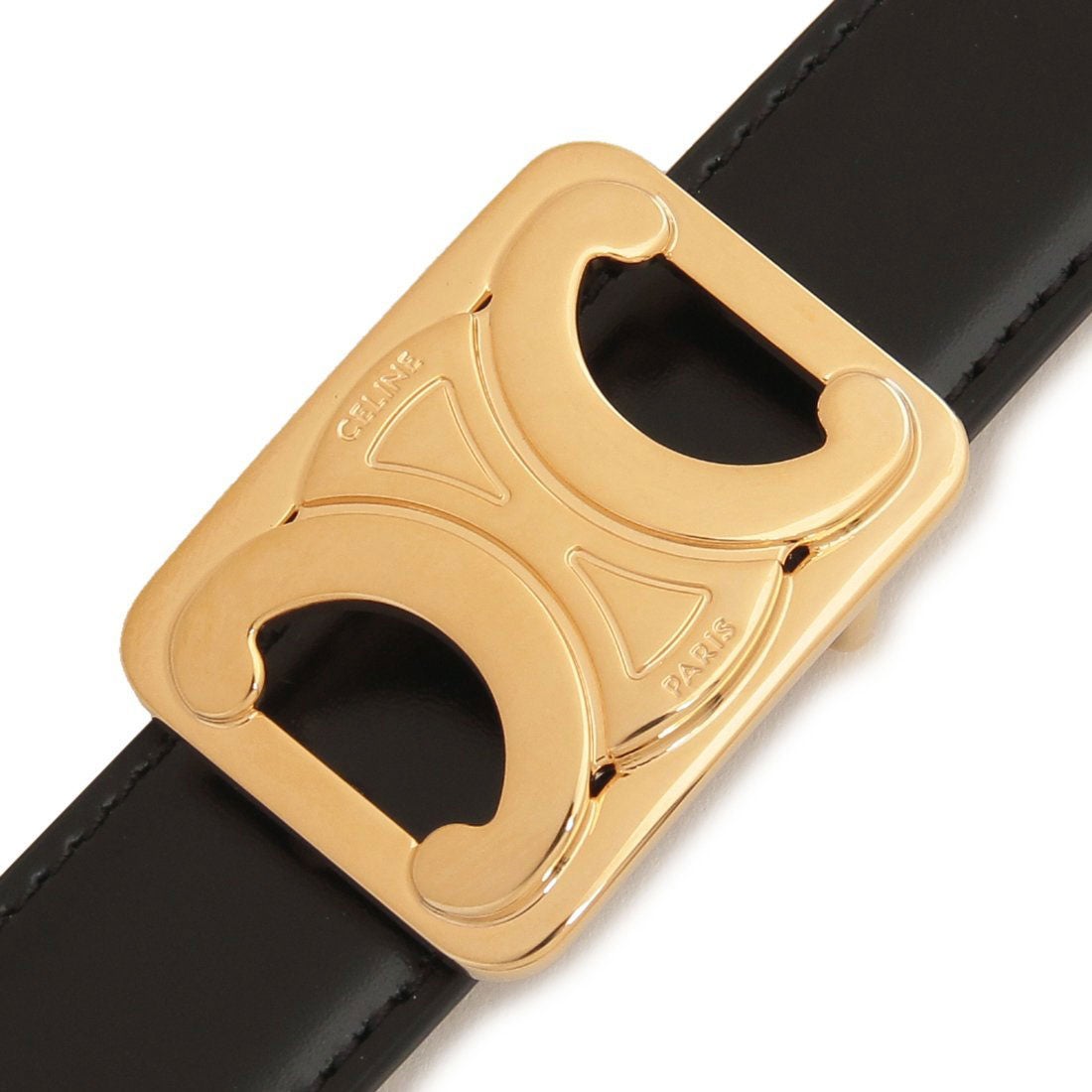 セリーヌ CELINE ベルト トリオンフ ミディアムリバーシブルフレーム