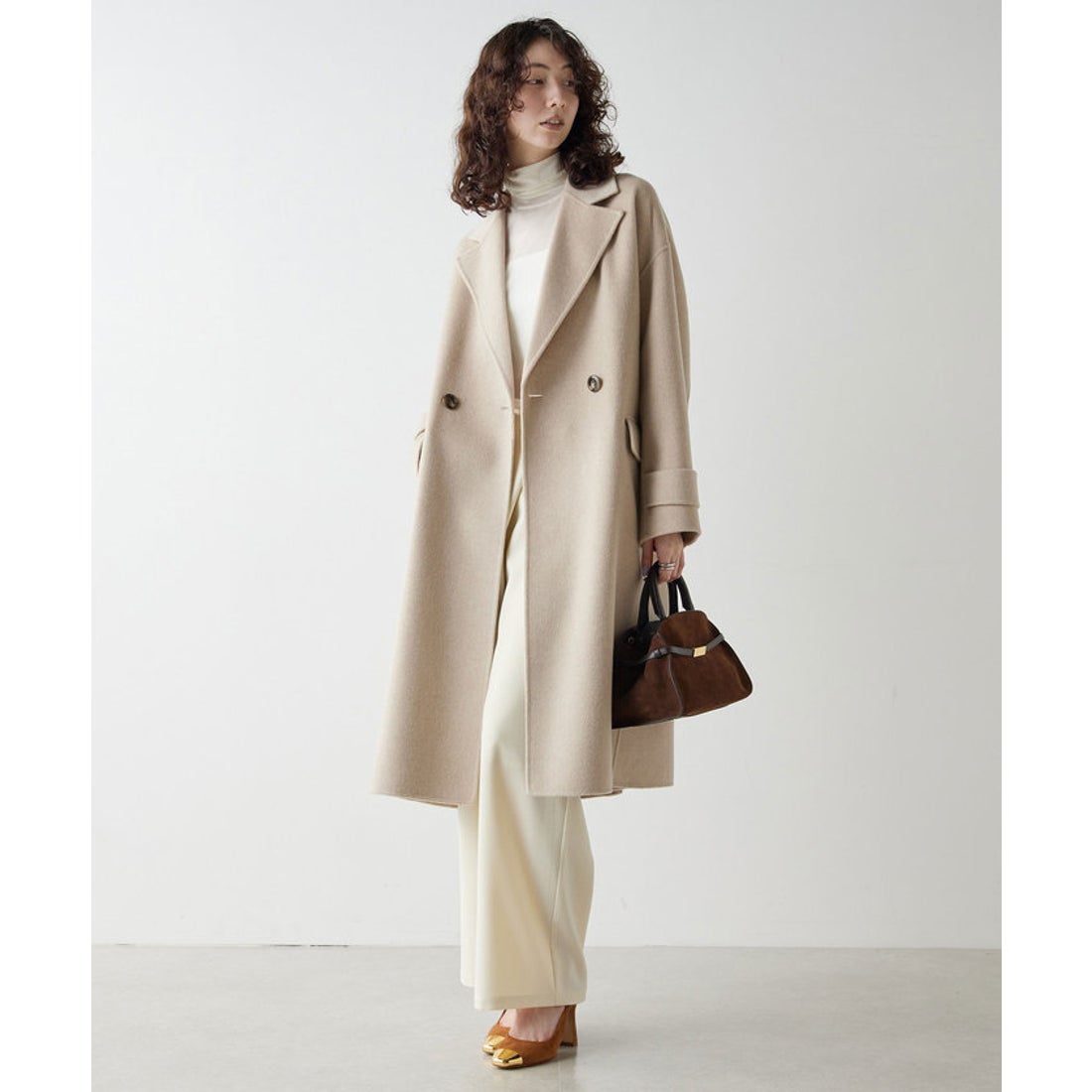 ガリャルダガランテ GALLARDAGALANTE チェスターコート （beige