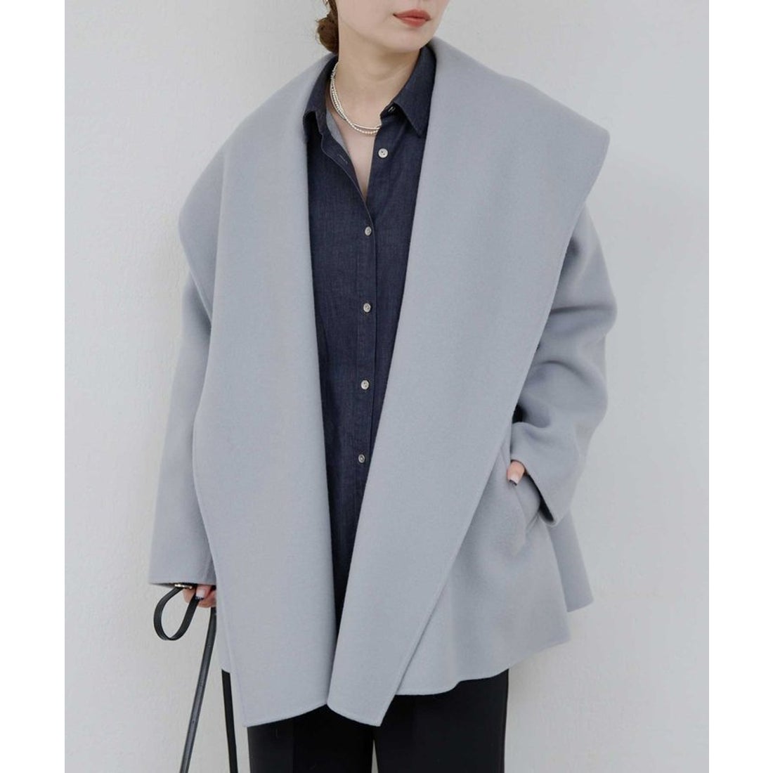 ガリャルダガランテ GALLARDAGALANTE リバーショールコート （camel