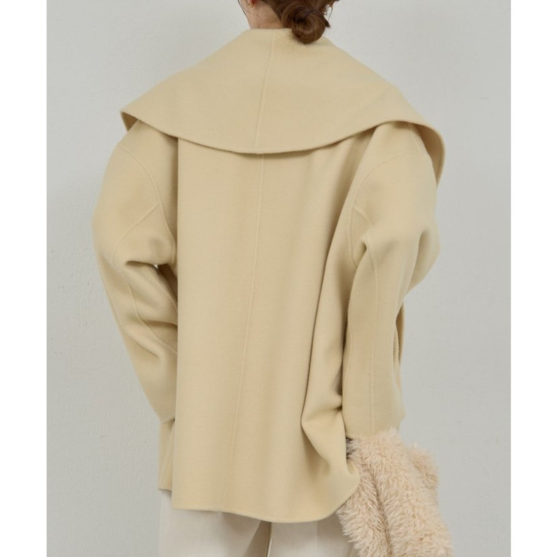 ガリャルダガランテ GALLARDAGALANTE リバーショールコート （camel