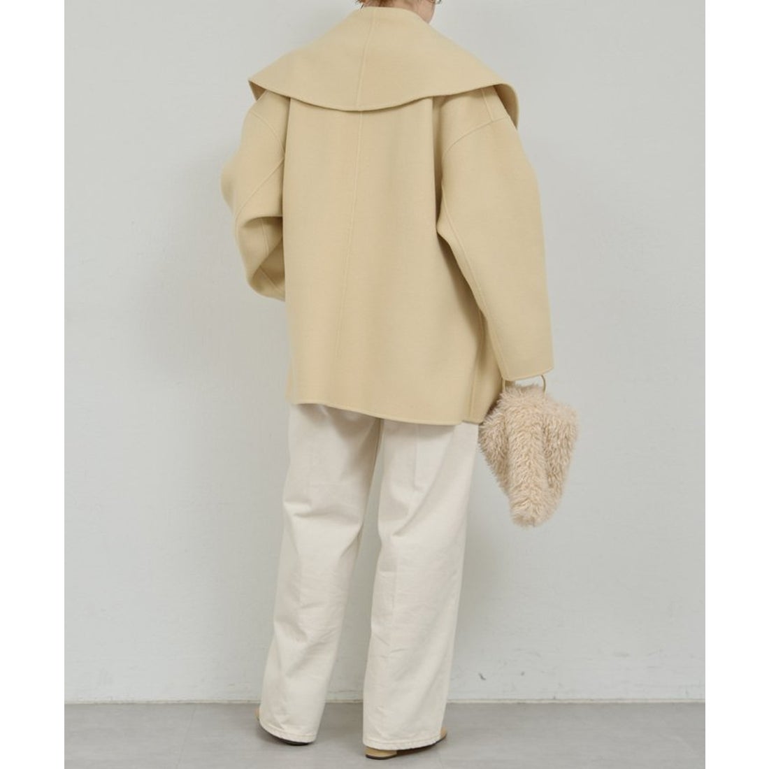 ガリャルダガランテ GALLARDAGALANTE リバーショールコート （camel