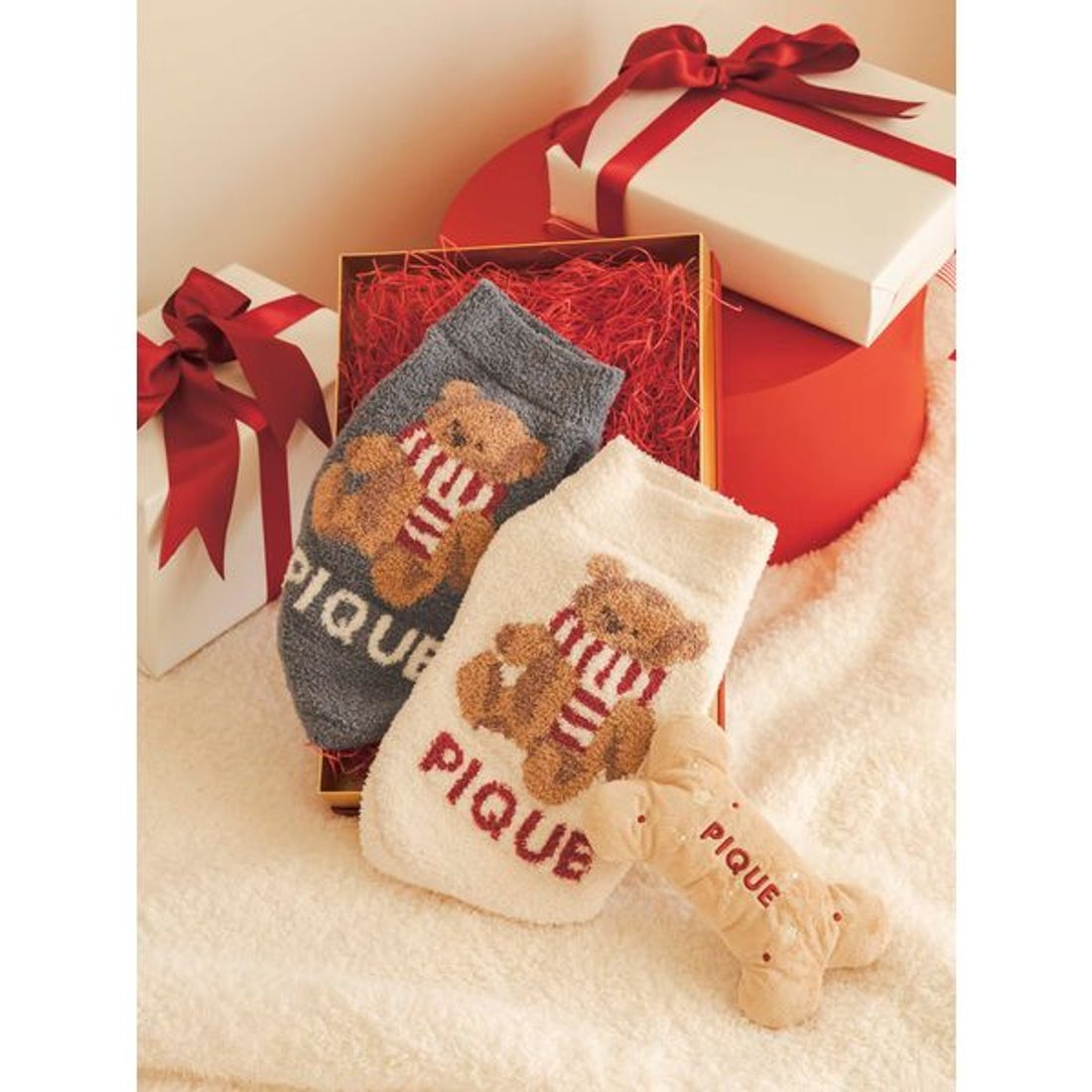 ジェラートピケ gelato pique 【HOLIDAY】【CAT&DOG】ノルディックプル