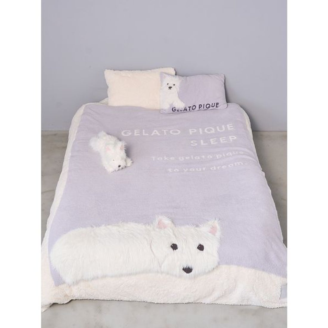ジェラートピケ gelato pique 【Sleep】ウエスティ ジャガードマルチ