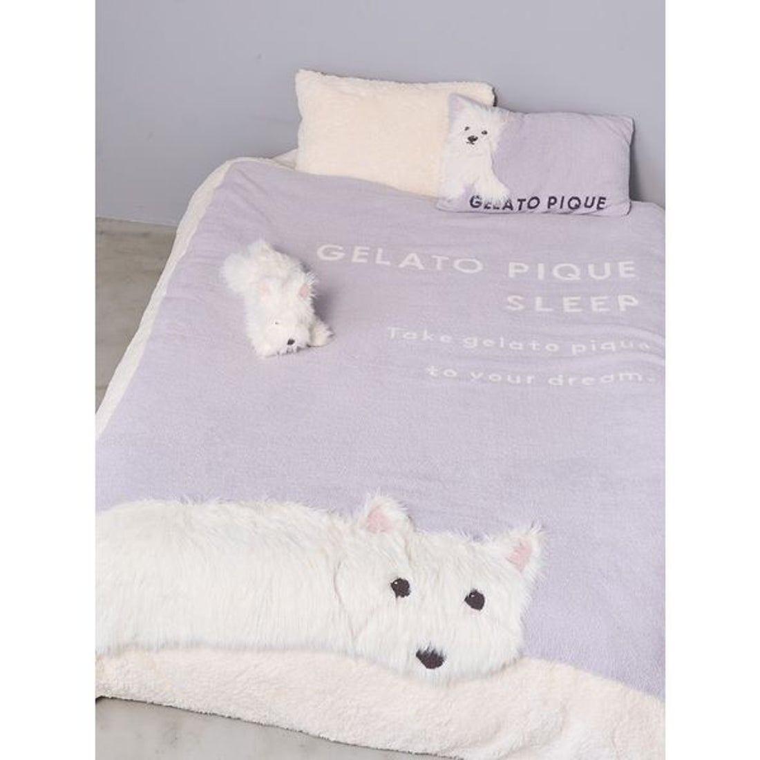 ジェラートピケ gelato pique 【Sleep】ウエスティ ジャガードマルチ