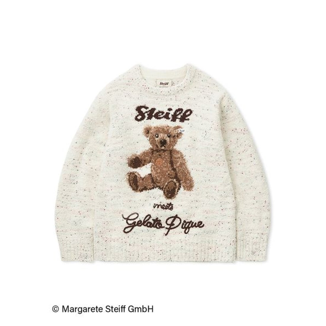 ジェラートピケ gelato pique 【Steiff】パウダーネップジャガードプル
