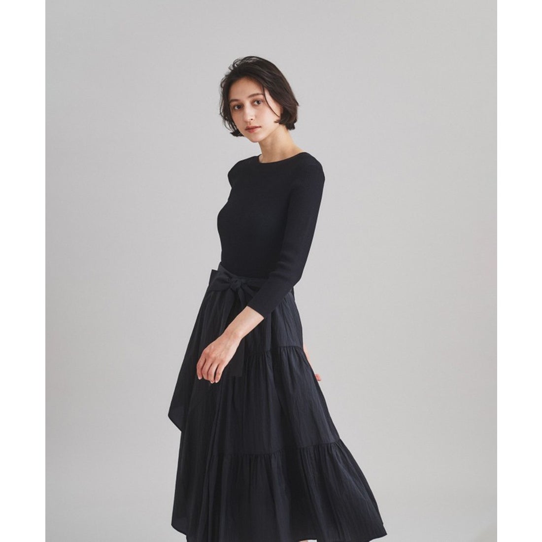 グレースコンチネンタル GRACE CONTINENTAL バックパールニット