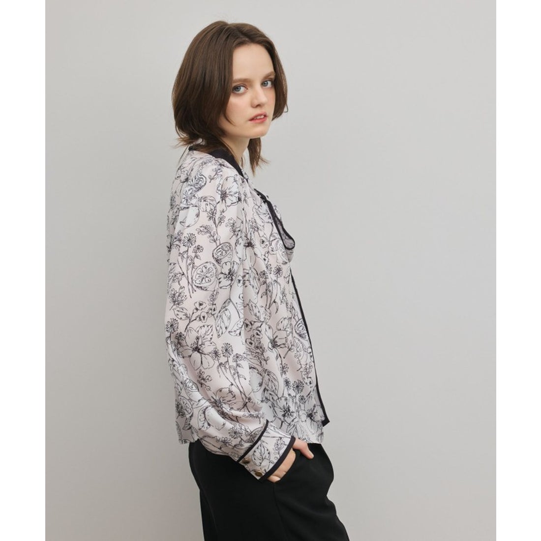 グレースコンチネンタル GRACE CONTINENTAL フルーツフラワープリント