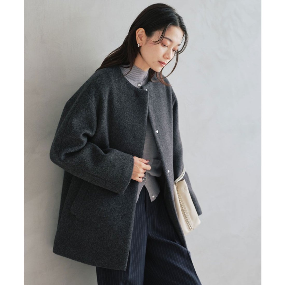 UNITED ARROWS green label relaxing ［size SHORTあり］アンゴラ